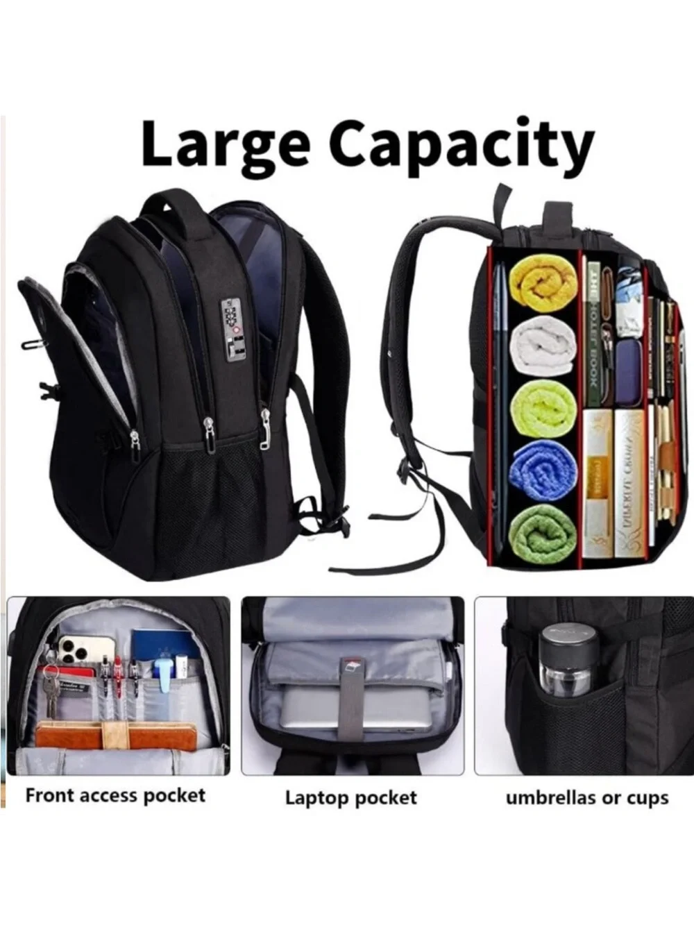 Travel Laptop Backpack for Men & Women | 17